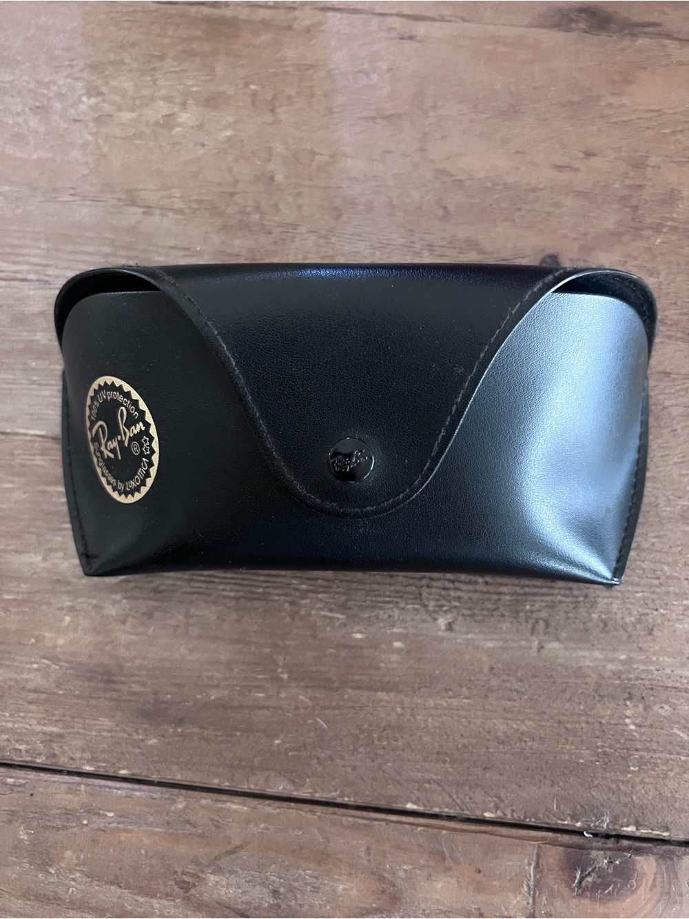 Ray-Ban Navy Blue Pilot Sunglasses with gray Gradient Lenses (case incl.) - Picture 9 of 9